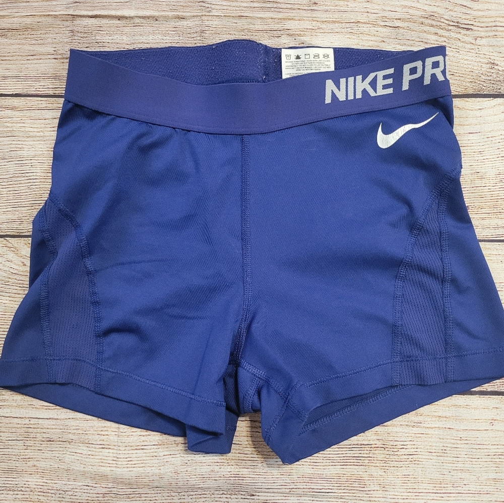 Nike Pro Royal Blue Training Shorts